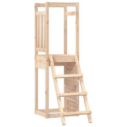 vidaXL Outdoor Playset 53x46.5x169 cm Solid Wood Pine - Brown