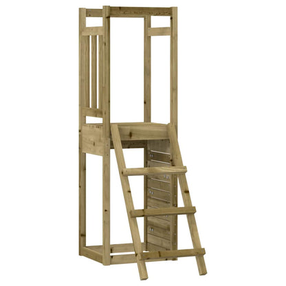 vidaXL Outdoor Playset 53x46.5x169 cm Impregnated Wood Pine - Brown