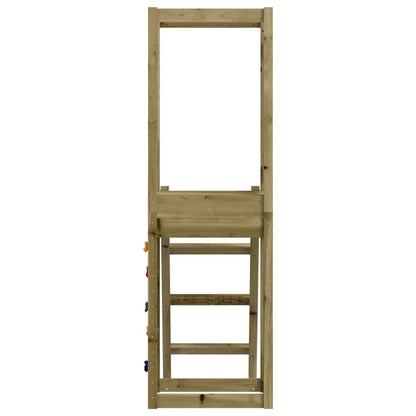 vidaXL Outdoor Playset 53x46.5x169 cm Impregnated Wood Pine - Brown