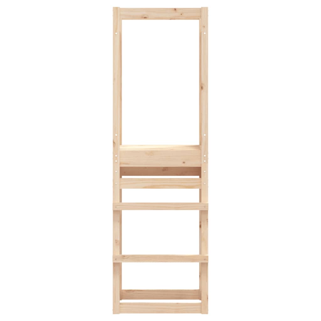 vidaXL Play Tower 53x46.5x169 cm Solid Wood Pine - Brown