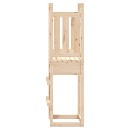 vidaXL Play Tower 53x46.5x169 cm Solid Wood Pine - Brown