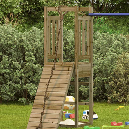 vidaXL Play Tower 53x46.5x169 cm Impregnated Wood Pine - Brown