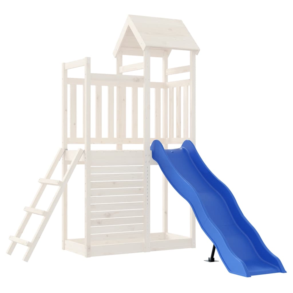 vidaXL Play Slide Blue 169x38.5 cm Polypropylene