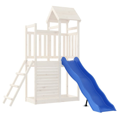 vidaXL Play Slide Blue 169x38.5 cm Polypropylene