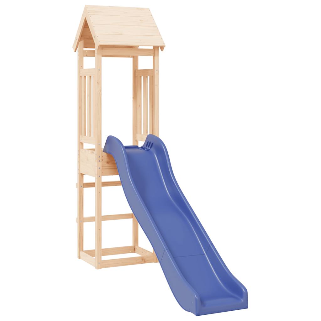 vidaXL Outdoor Playset Solid Wood Pine - Brown