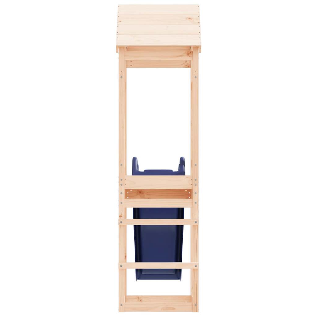 vidaXL Outdoor Playset Solid Wood Pine - Brown