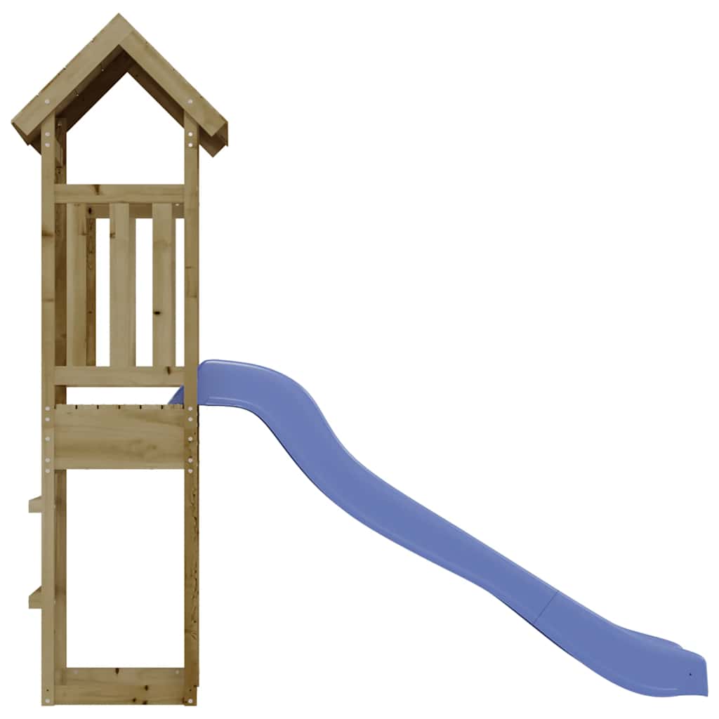 vidaXL Outdoor Playset Impregnated Wood Pine - Brown