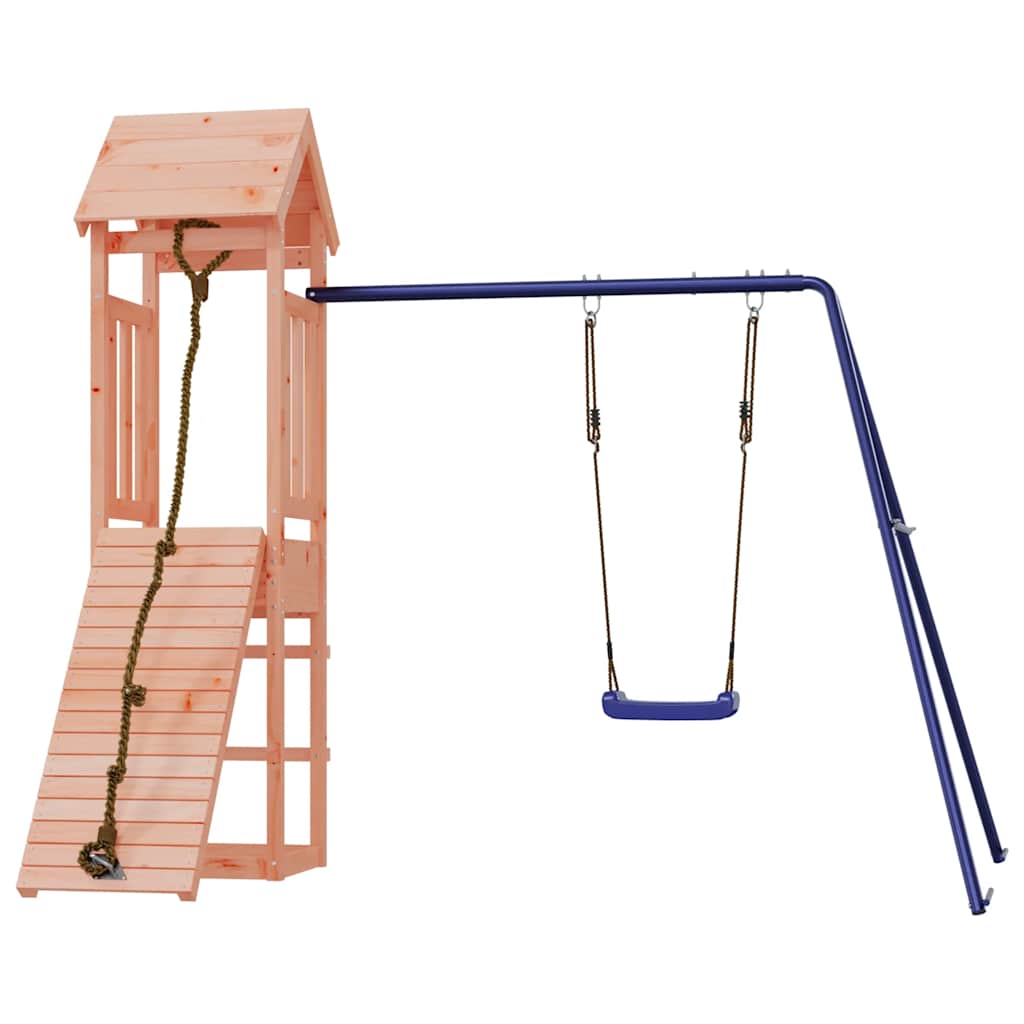 vidaXL Outdoor Playset Solid Wood Douglas - Brown - 32404