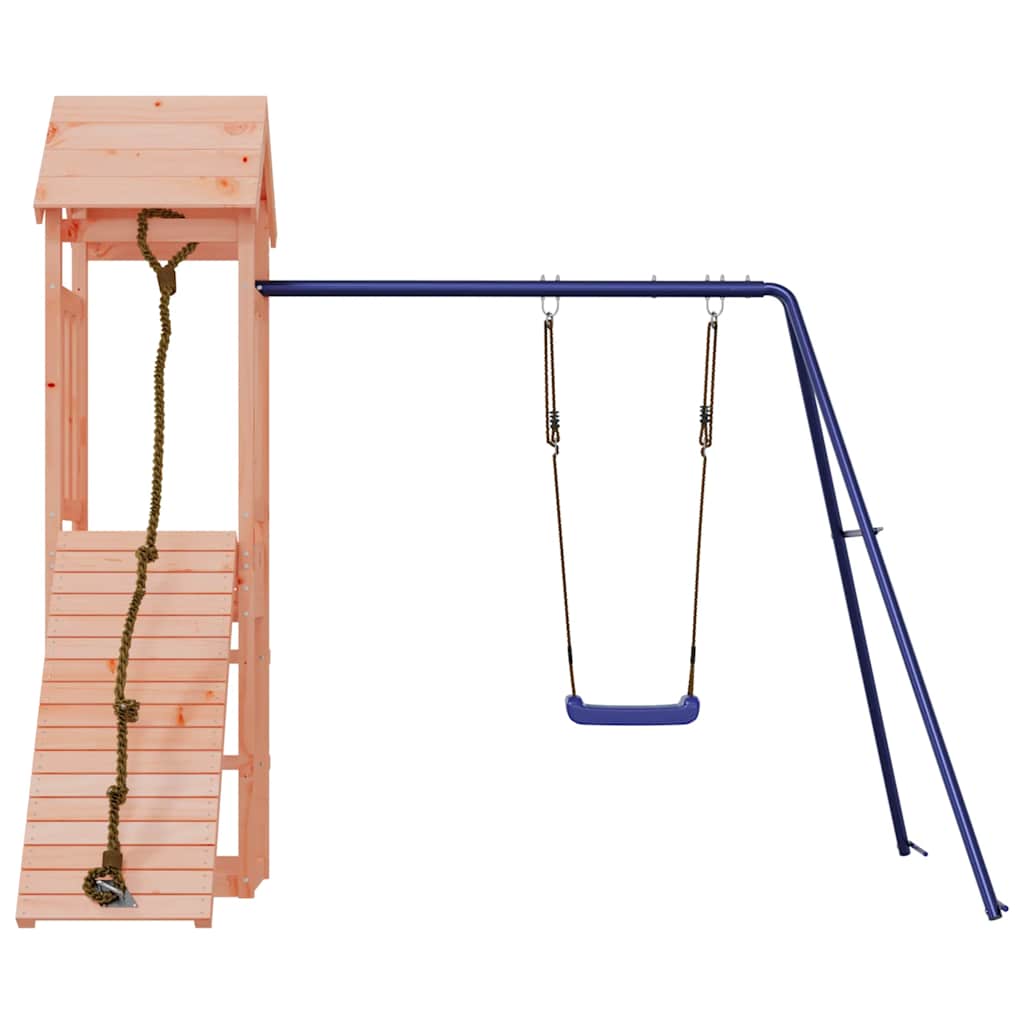 vidaXL Outdoor Playset Solid Wood Douglas - Brown - 32404