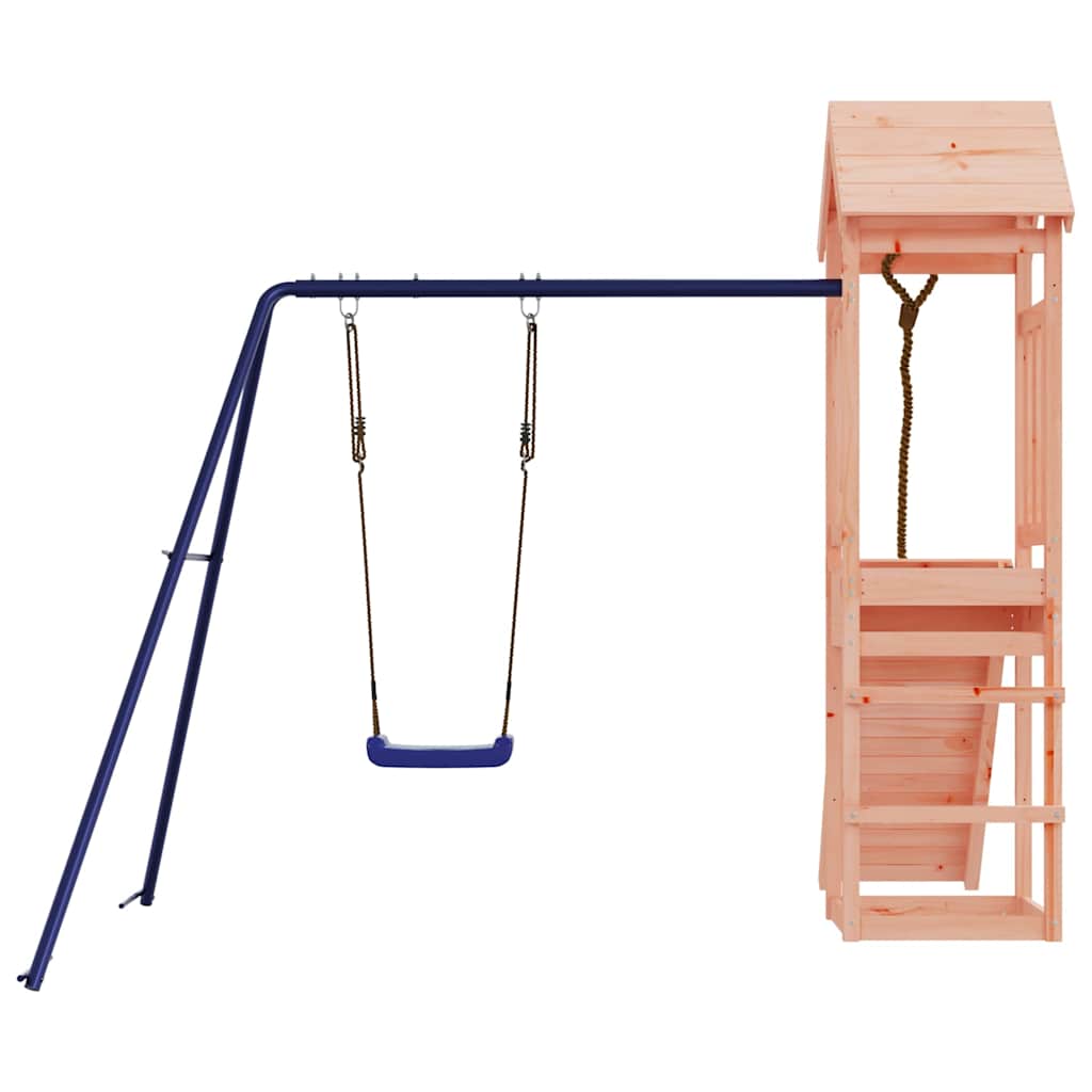 vidaXL Outdoor Playset Solid Wood Douglas - Brown - 32404