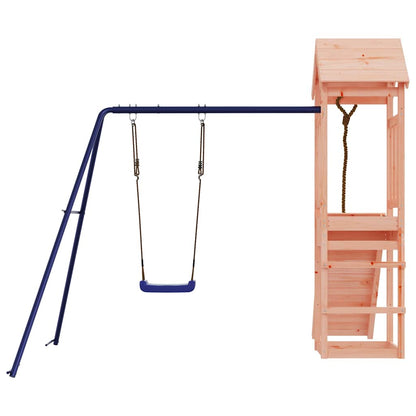 vidaXL Outdoor Playset Solid Wood Douglas - Brown - 32404