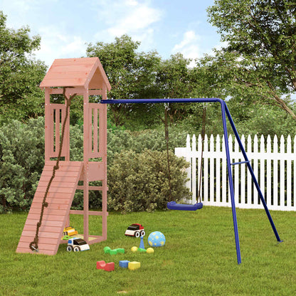vidaXL Outdoor Playset Solid Wood Douglas - Brown - 32404