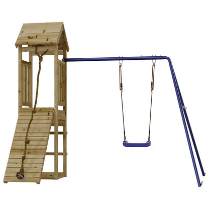 vidaXL Outdoor Playset Impregnated Wood Pine - Brown - 32411