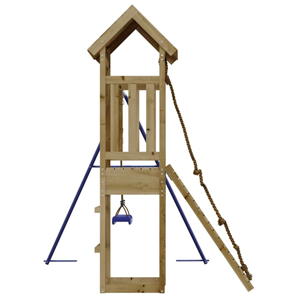 vidaXL Outdoor Playset Impregnated Wood Pine - Brown - 32411