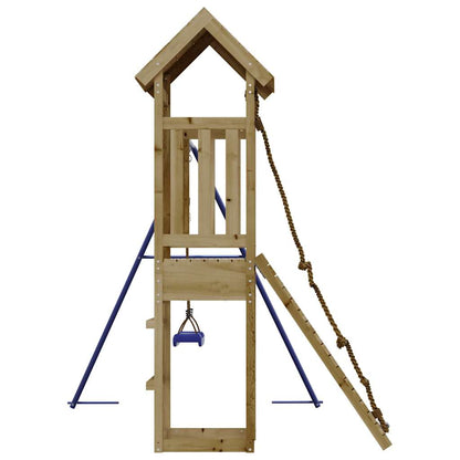 vidaXL Outdoor Playset Impregnated Wood Pine - Brown - 32411