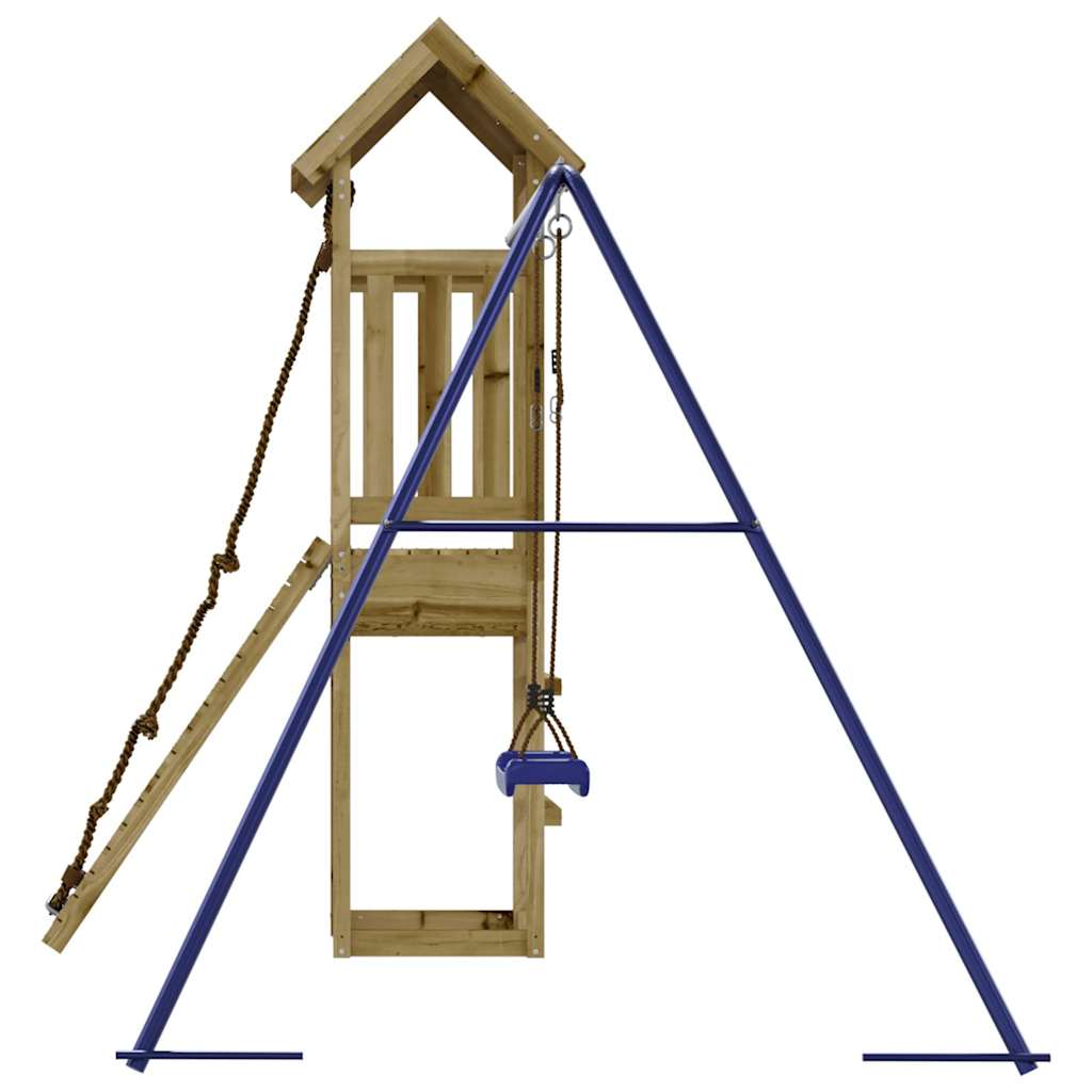 vidaXL Outdoor Playset Impregnated Wood Pine - Brown - 32411