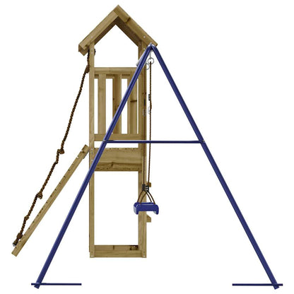 vidaXL Outdoor Playset Impregnated Wood Pine - Brown - 32411