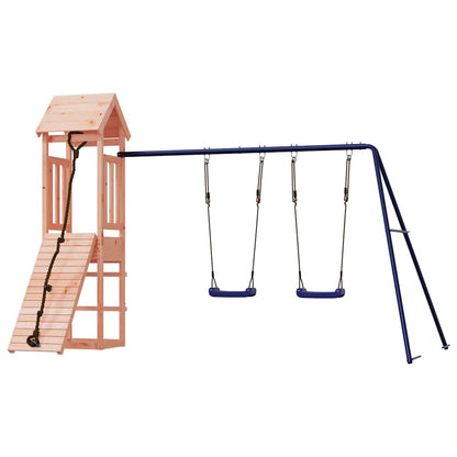 vidaXL Outdoor Playset Solid Wood Douglas - Brown - 32415