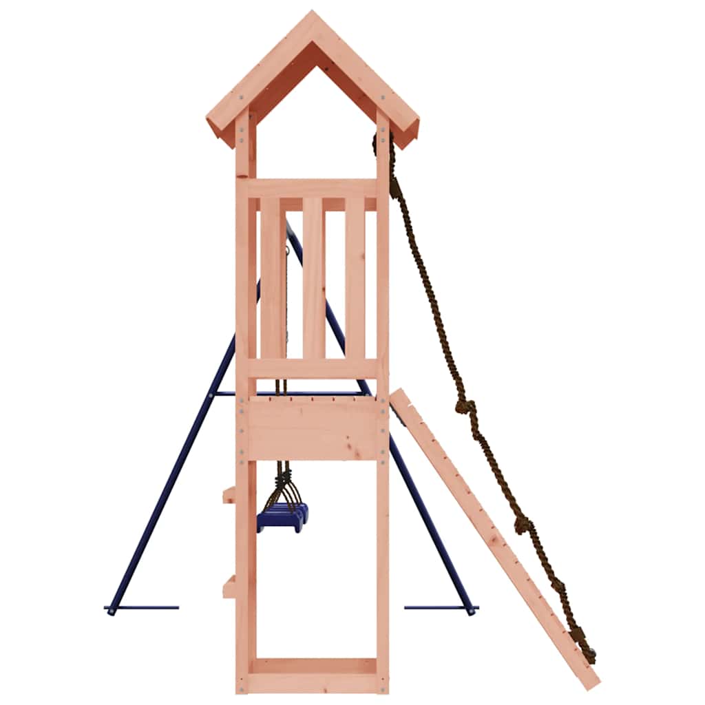 vidaXL Outdoor Playset Solid Wood Douglas - Brown - 32415