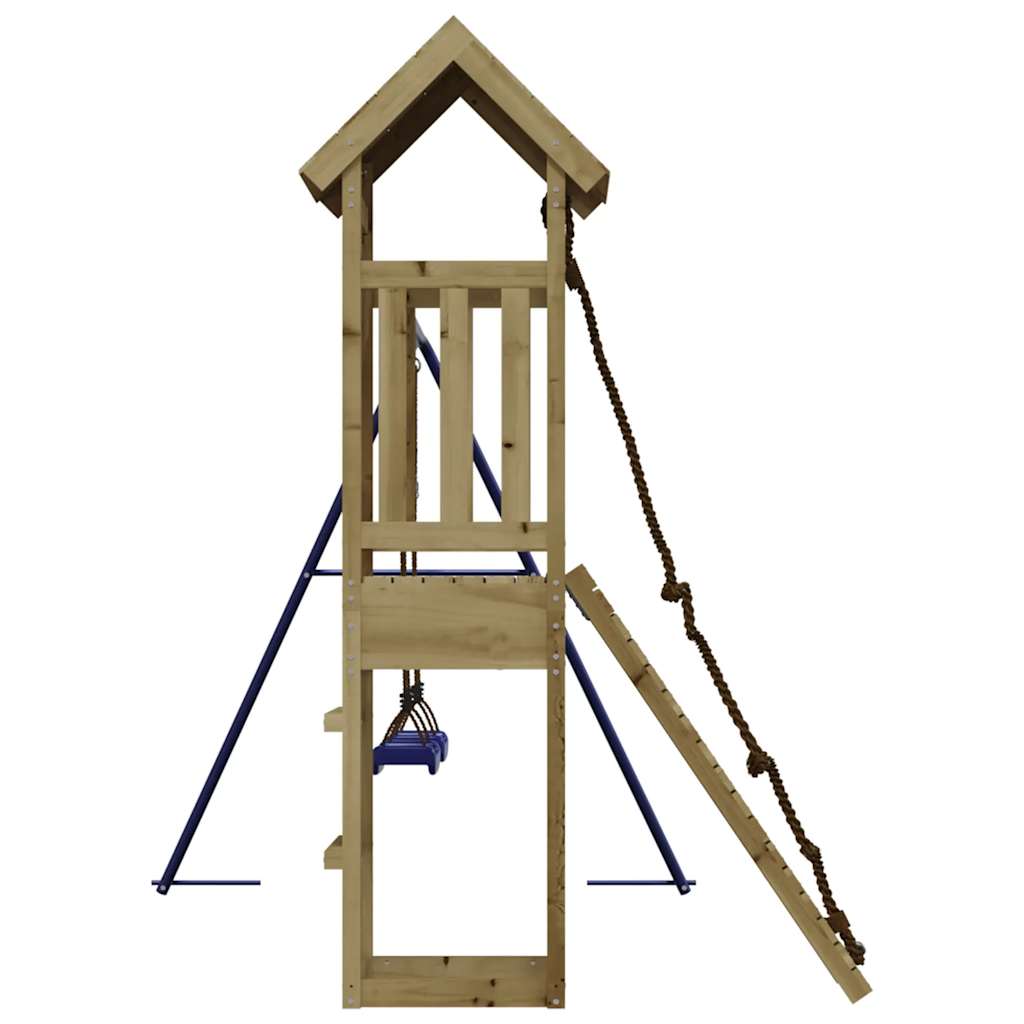 vidaXL Outdoor Playset Impregnated Wood Pine - Brown - 32417