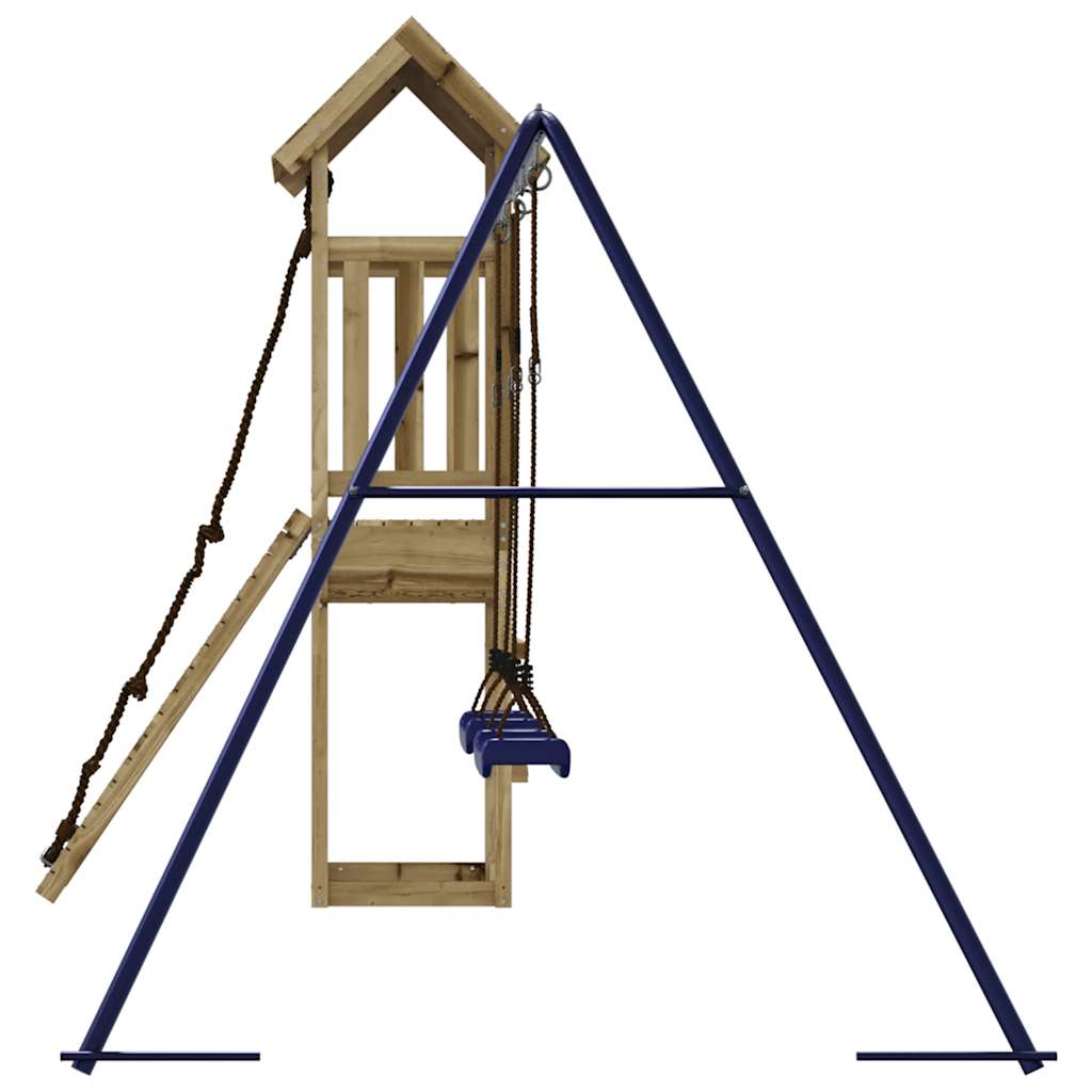vidaXL Outdoor Playset Impregnated Wood Pine - Brown - 32417