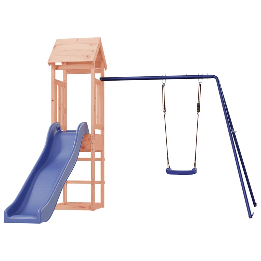 vidaXL Outdoor Playset Solid Wood Douglas - Brown - 32428