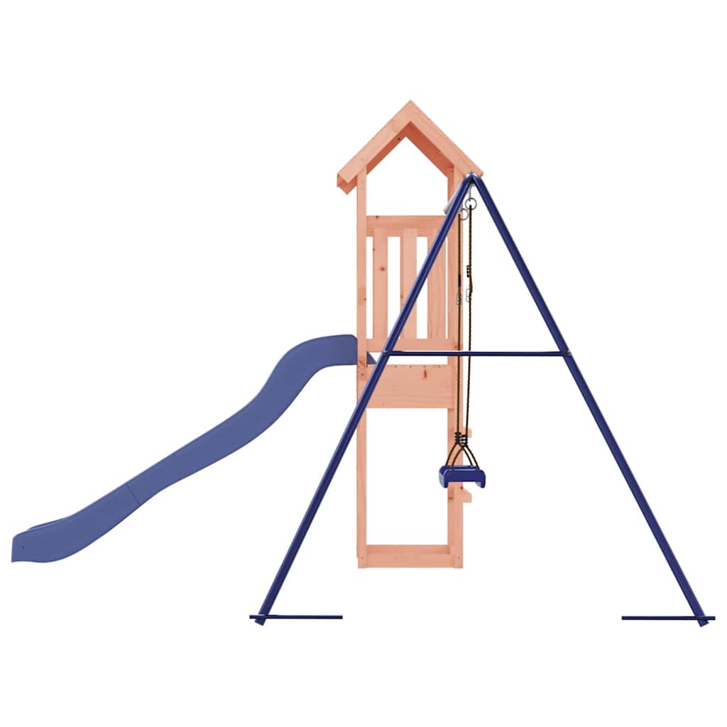 vidaXL Outdoor Playset Solid Wood Douglas - Brown - 32428