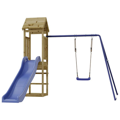 vidaXL Outdoor Playset Impregnated Wood Pine - Brown - 32433