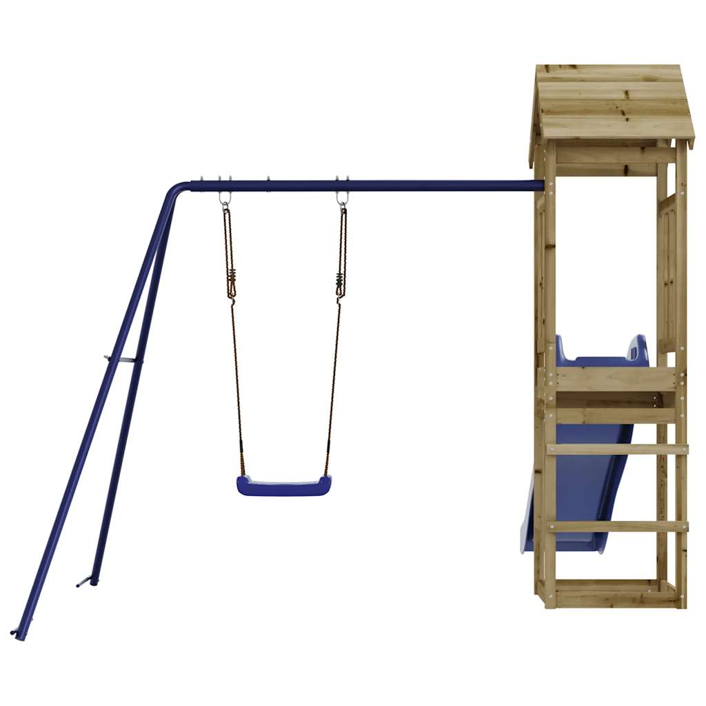 vidaXL Outdoor Playset Impregnated Wood Pine - Brown - 32433
