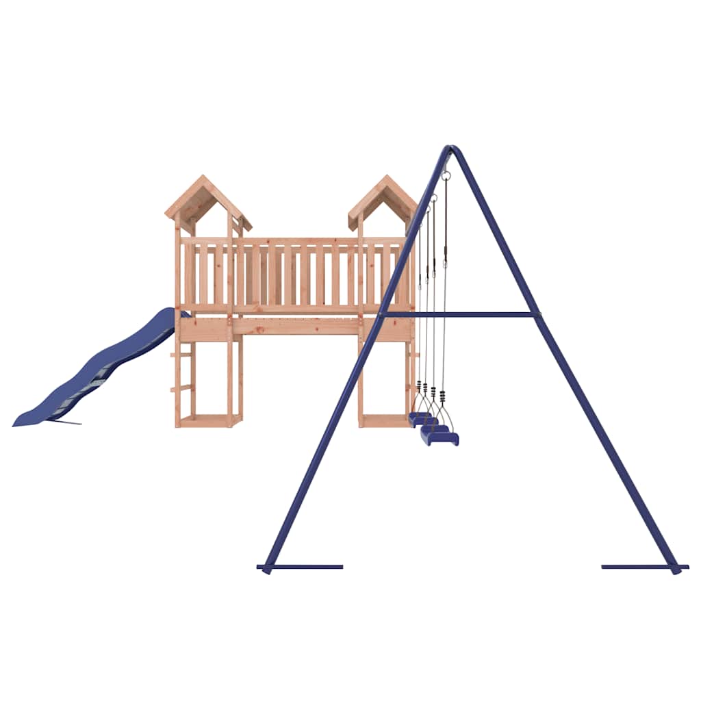 vidaXL Outdoor Playset Solid Wood Douglas - Brown - 32461