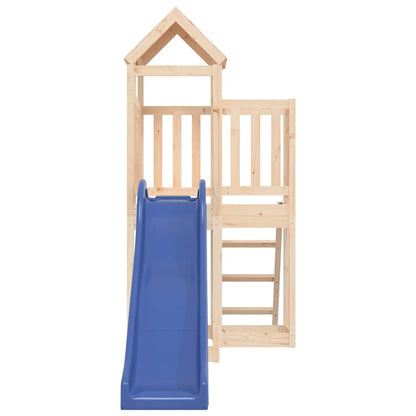 vidaXL Outdoor Playset Solid Wood Pine - Brown - 32478