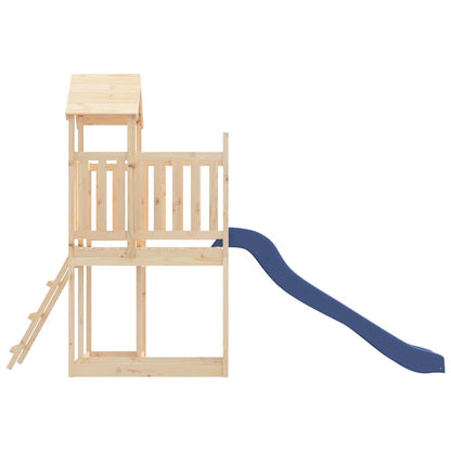vidaXL Outdoor Playset Solid Wood Pine - Brown - 32478
