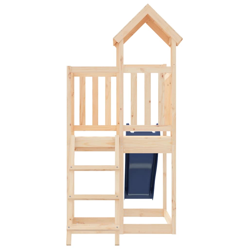 vidaXL Outdoor Playset Solid Wood Pine - Brown - 32478