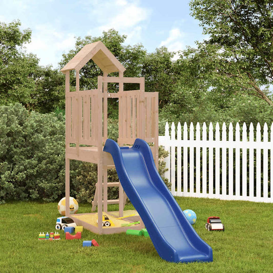 vidaXL Outdoor Playset Solid Wood Pine - Brown - 32478