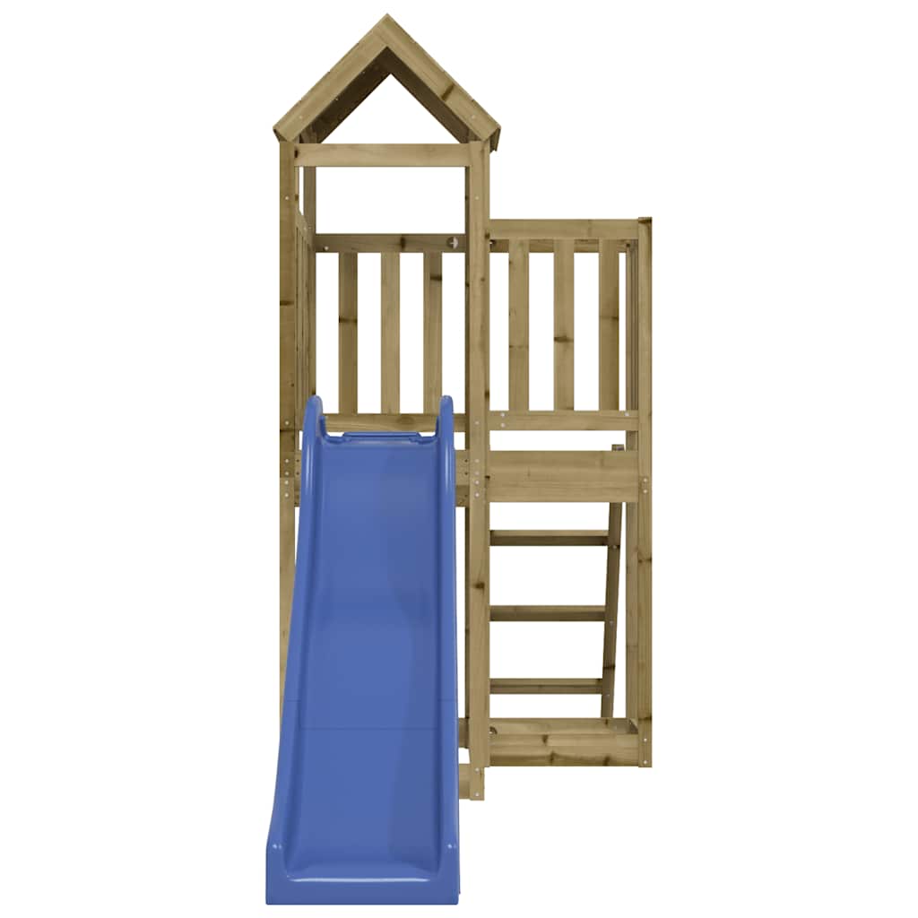 vidaXL Outdoor Playset Impregnated Wood Pine - Brown - 32480