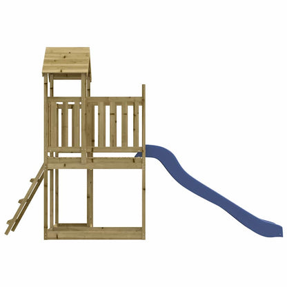 vidaXL Outdoor Playset Impregnated Wood Pine - Brown - 32480