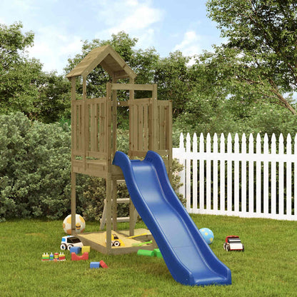 vidaXL Outdoor Playset Impregnated Wood Pine - Brown - 32480