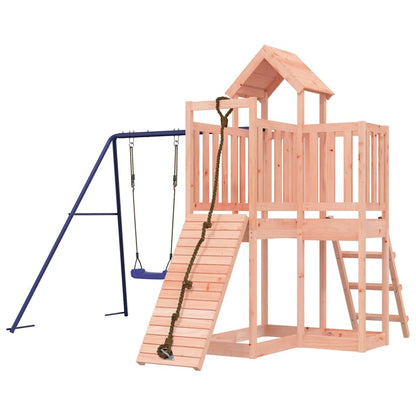 vidaXL Outdoor Playset Solid Wood Douglas - Brown - 32491