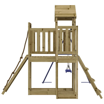 vidaXL Outdoor Playset Impregnated Wood Pine - Brown - 32496