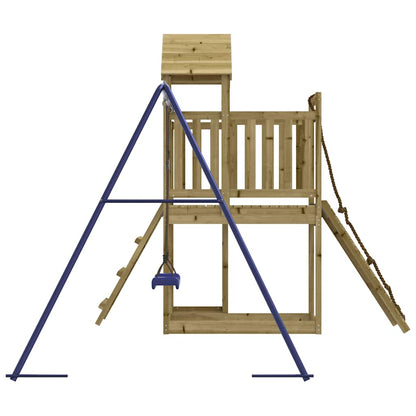 vidaXL Outdoor Playset Impregnated Wood Pine - Brown - 32496