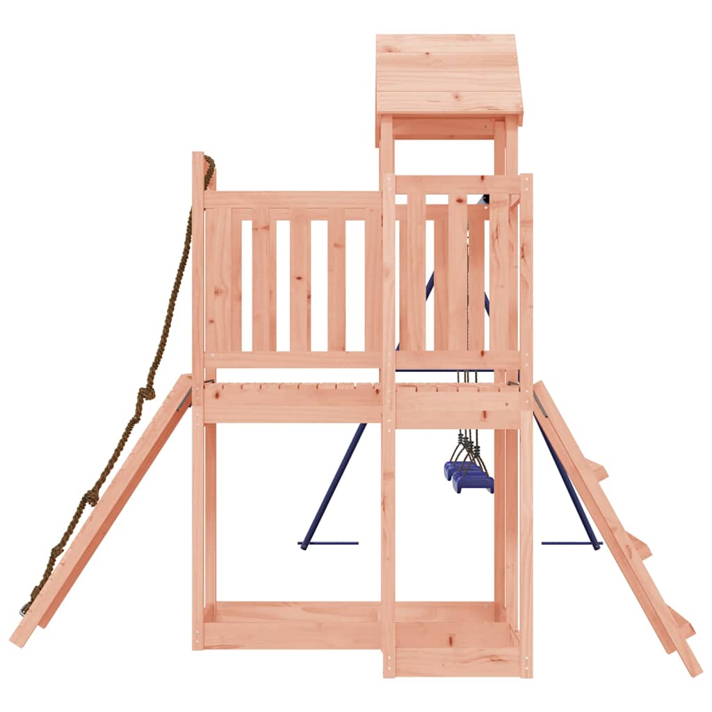 vidaXL Outdoor Playset Solid Wood Douglas - Brown - 32505