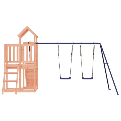 vidaXL Outdoor Playset Solid Wood Douglas - Brown - 32505