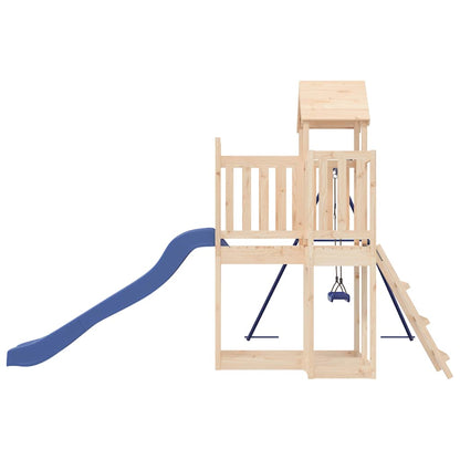 vidaXL Outdoor Playset Solid Wood Pine - Brown - 32515