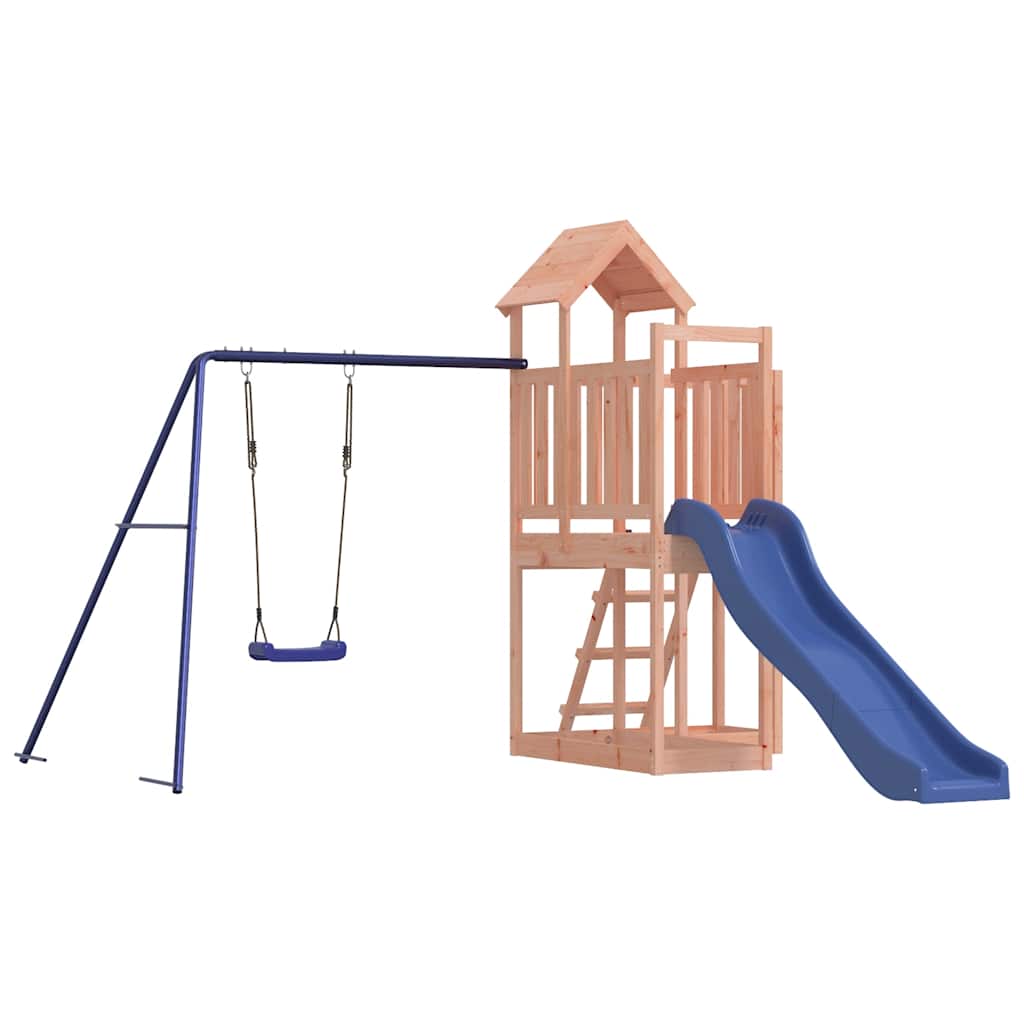 vidaXL Outdoor Playset Solid Wood Douglas - Brown - 32528