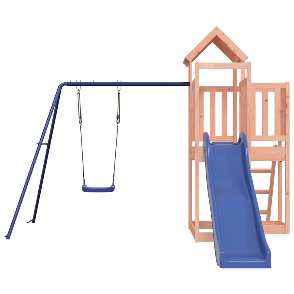 vidaXL Outdoor Playset Solid Wood Douglas - Brown - 32528