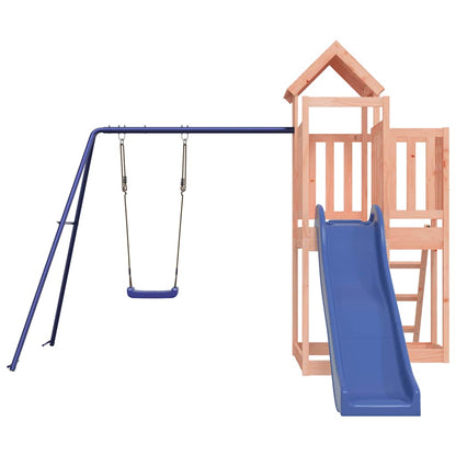 vidaXL Outdoor Playset Solid Wood Douglas - Brown - 32528