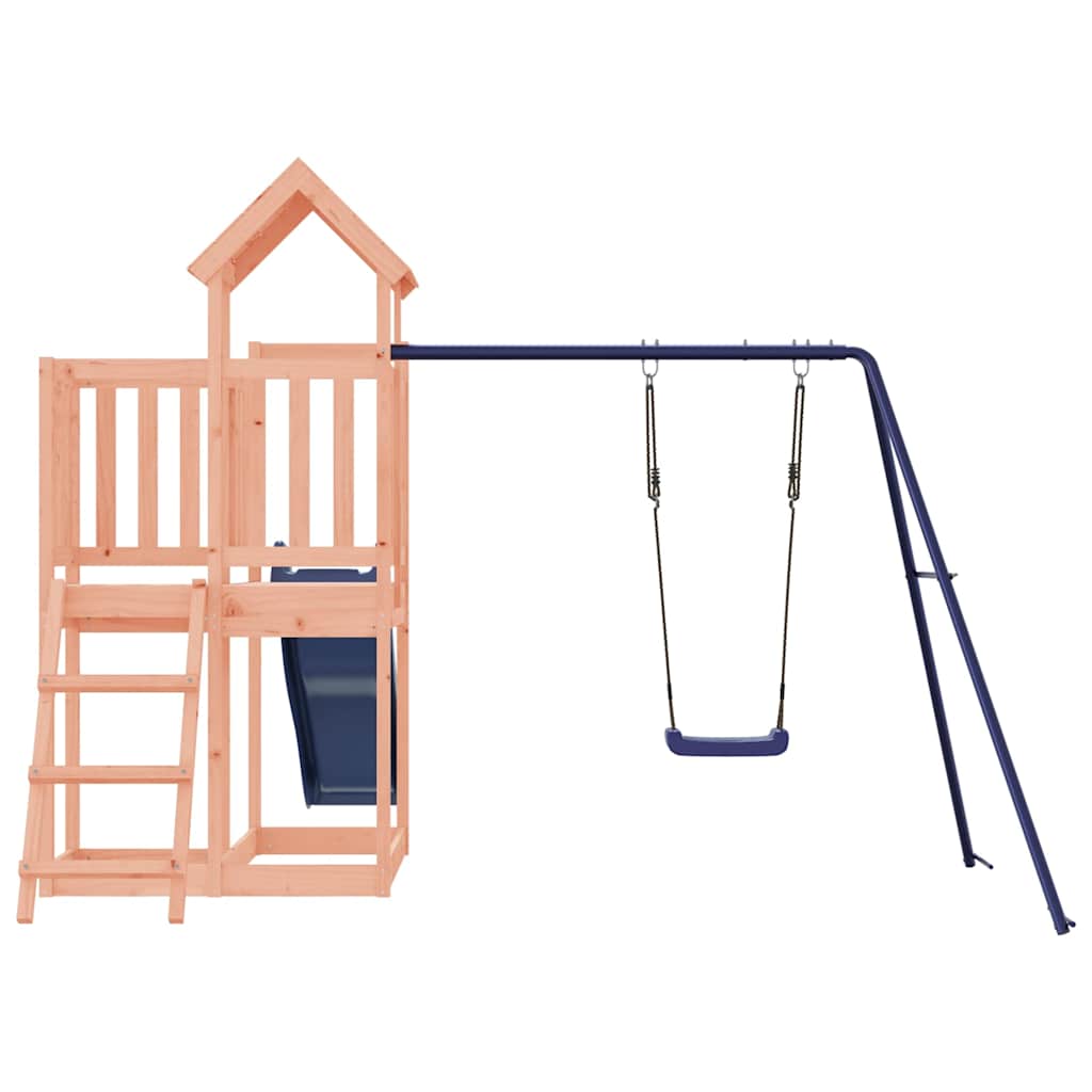 vidaXL Outdoor Playset Solid Wood Douglas - Brown - 32528