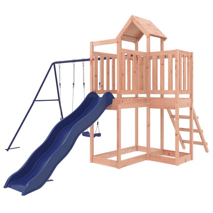 vidaXL Outdoor Playset Solid Wood Douglas - Brown - 32539