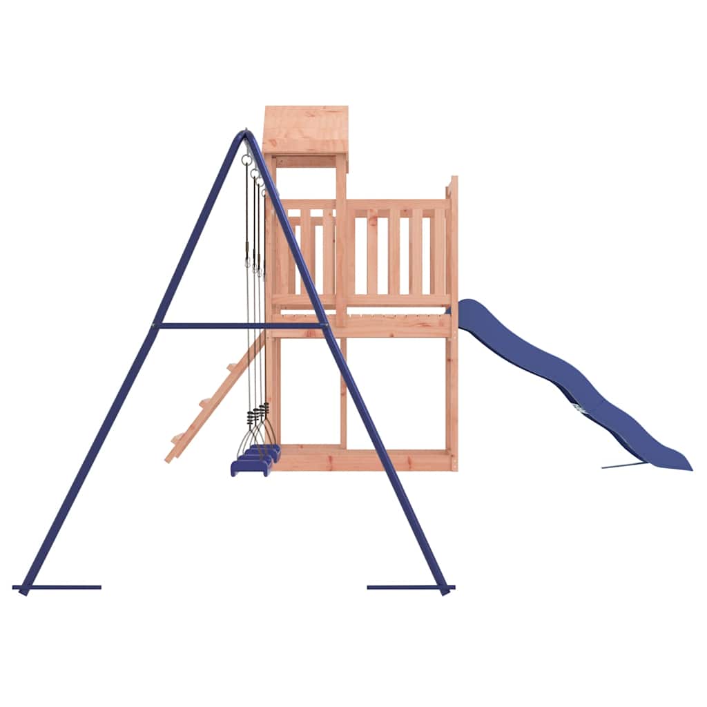 vidaXL Outdoor Playset Solid Wood Douglas - Brown - 32539