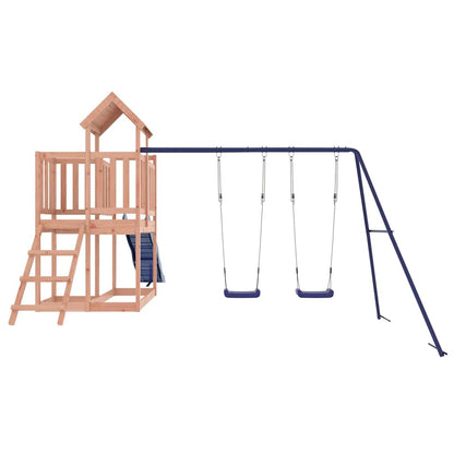 vidaXL Outdoor Playset Solid Wood Douglas - Brown - 32539